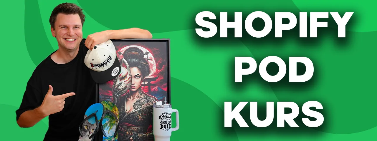Kurs-Banner: Shopify Kurs